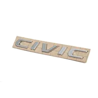 Scritta Civic (170mm x 20mm) foto 2