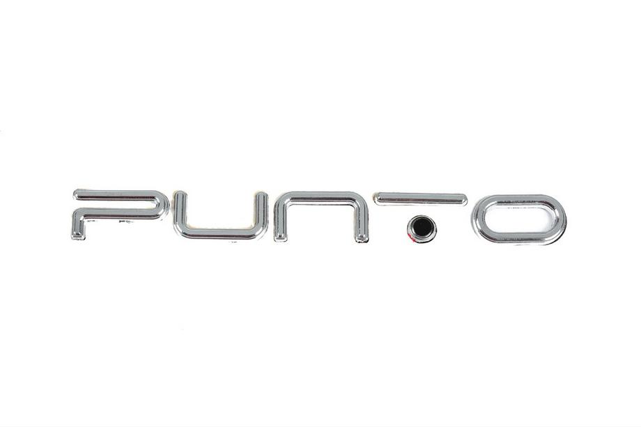 Fiat Punto Grande/EVO 2006-2018 Scritta Punto per EVO (punto nero, 2037b) Image
