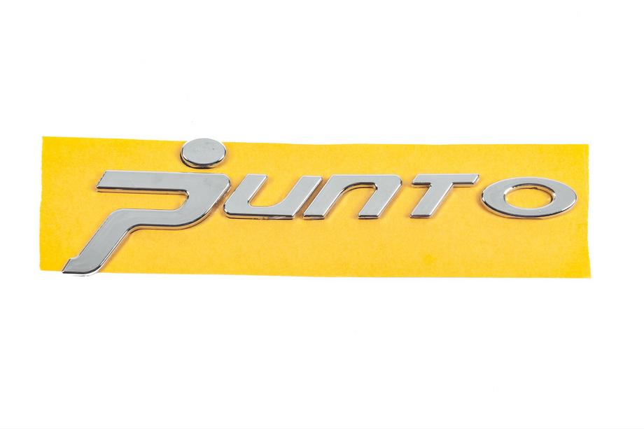 Fiat Punto Grande/EVO 2006-2018 Scritta Punto per Grande (punto cromo, 1518) Image