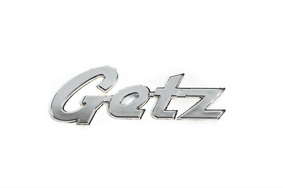 Hyundai Getz 2002- Scritta Getz (100mm x 38mm) Image