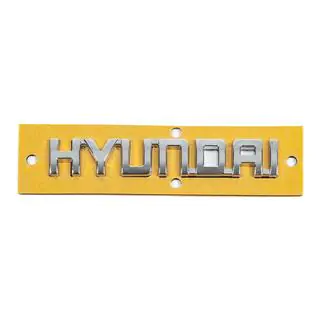 Scritta Hyundai (10.0cm x 1.5cm) foto 1
