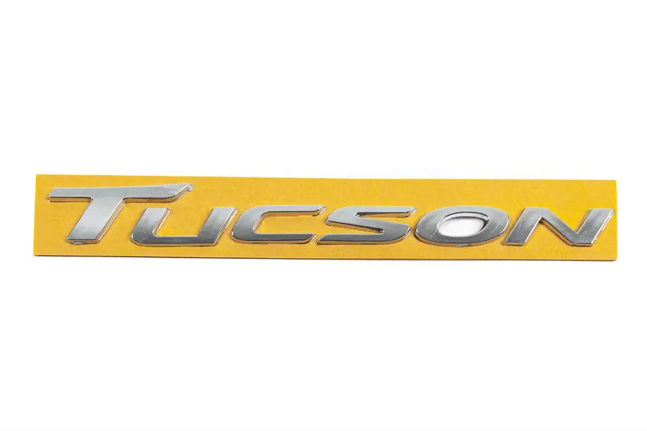 Hyundai Tucson TL 2016-2021 Scritta Tucson 86310D300 (220mm x 22mm) Image