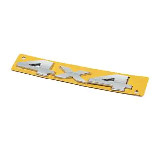 Scritta 4x4 (145mm x 22mm) foto 2