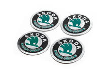 Skoda Adesivi per cerchi 60mm 8932 (Set 4 pezzi) foto 2