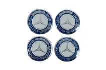 Mercedes-Benz Adesivi per cerchi 56mm J1017 (4 pz) foto 2