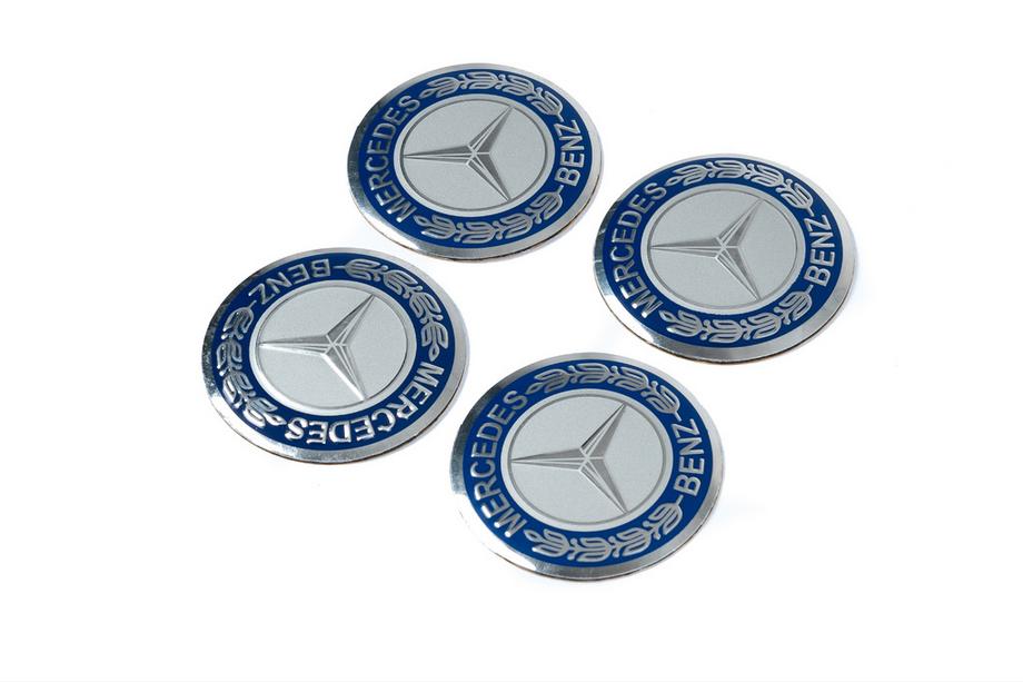 Mercedes-Benz Adesivi per cerchi 56mm J1017 (4 pz) Image