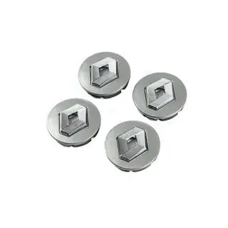 Copri mozzo grigi 5884 (56mm a 52mm, 4 pz) foto 1