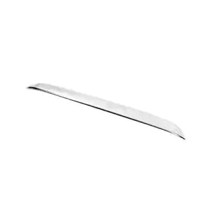 Modanatura cromata sopra targa 2 porte (acciaio inox) foto 3