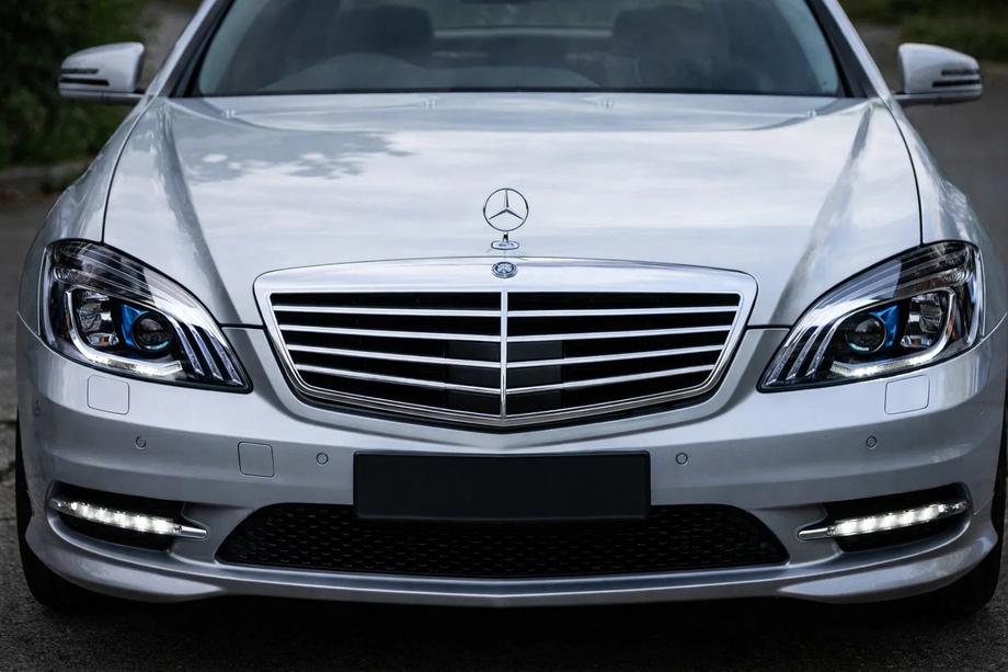 Mercedes S-class W221 2005-2013 Fari restyling (design Maybach X222) Foto 4