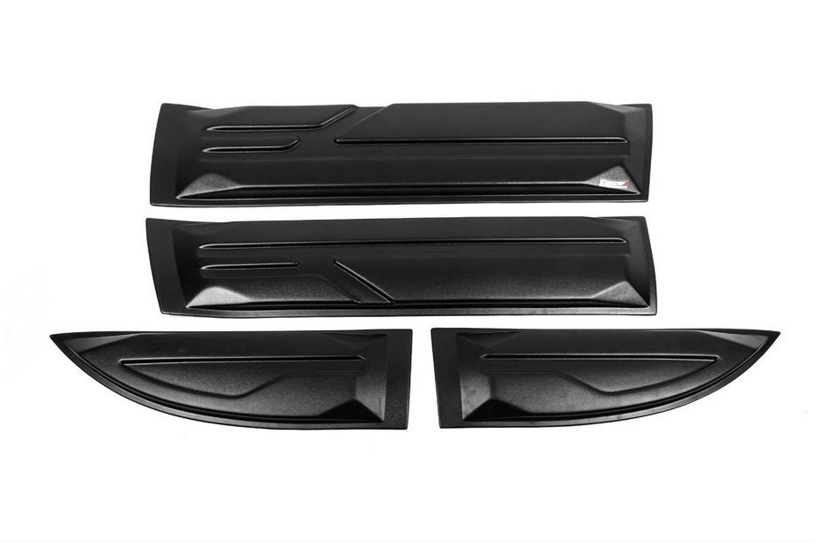 Mitsubishi L200 2006-2015 Modanature Porte (4 pz, ABS) Foto 2