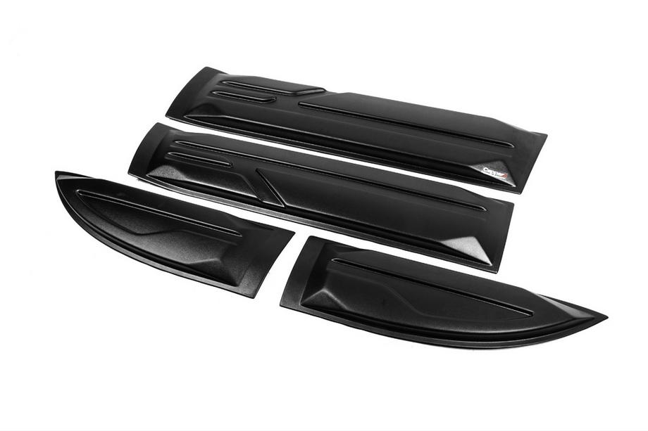 Mitsubishi L200 2006-2015 Modanature Porte (4 pz, ABS) Foto 8