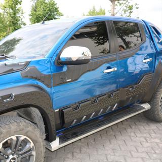 Modanature Superiori Porte 2019+ (6 pz, ABS) Mitsubishi L200 2015-2024 foto 2