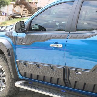 Modanature Superiori Porte 2019+ (6 pz, ABS) Mitsubishi L200 2015-2024 foto 4