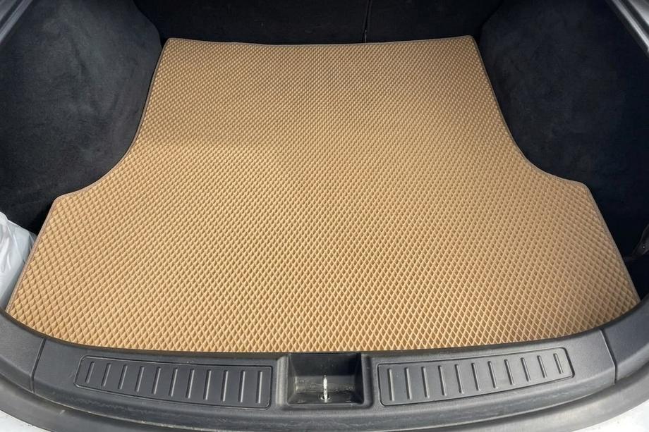 Tesla Model S 2012– Tappetino bagagliaio posteriore EVA (2012-2021, Beige) Foto 1