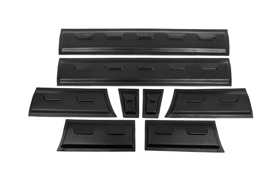 Ford Transit 2000–2014 Modanature porta EuroCap (8 pz, ABS, base lunga) Foto 3