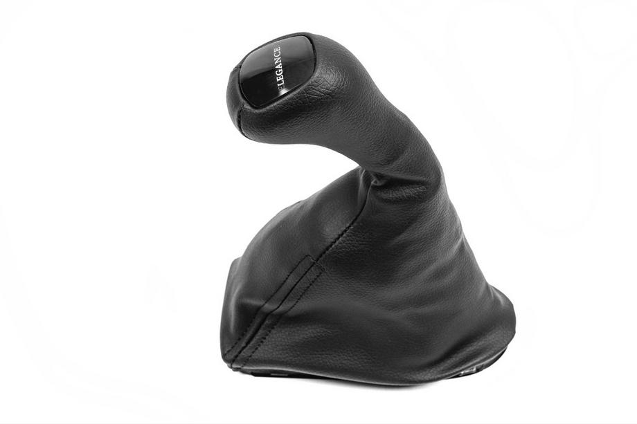 Mercedes E-class W211 2002-2009 Pomello e cuffia cambio OEM Elegance (ecopelle) Image