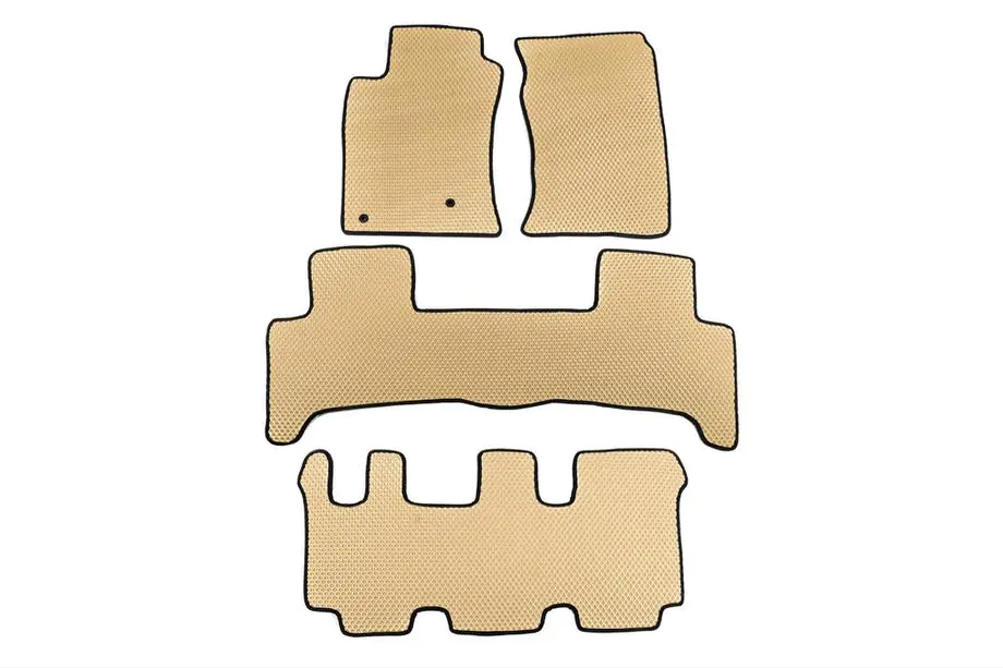 Lexus GX470 2002-2009 Tappetini EVA (3 File, Beige) Image