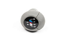 BMW Serie 3 E30 1982–1994 Pomello cambio OEM (similpelle, grigio liscio) foto 5