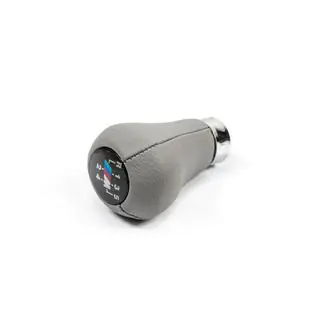 Pomello cambio OEM (similpelle, grigio liscio) foto 3