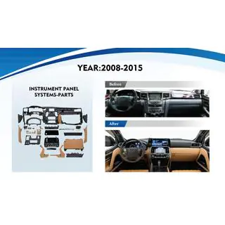 Kit upgrade interni per LX600 (Full) Lexus LX570/450d 2008-2022 foto 2