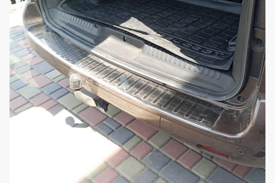 Citroen SpaceTourer 2016- Protezione paraurti posteriore con bordo Carmos (acciaio inox) Image