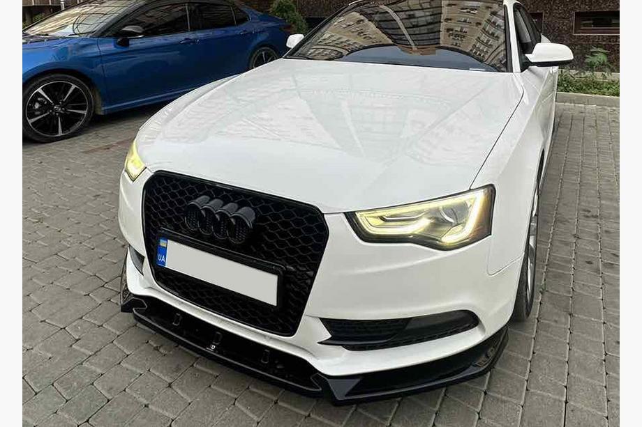Audi A5 2007-2015 Lip spoiler anteriore Lip (per Base, 2011-2015, da verniciare) Foto 3