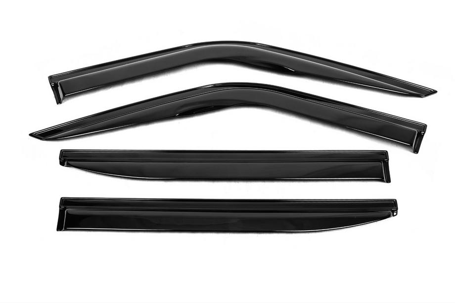 Fiat Doblo II 2010-2022 Deflettori Finestrini (4 pz, EuroCap) Image