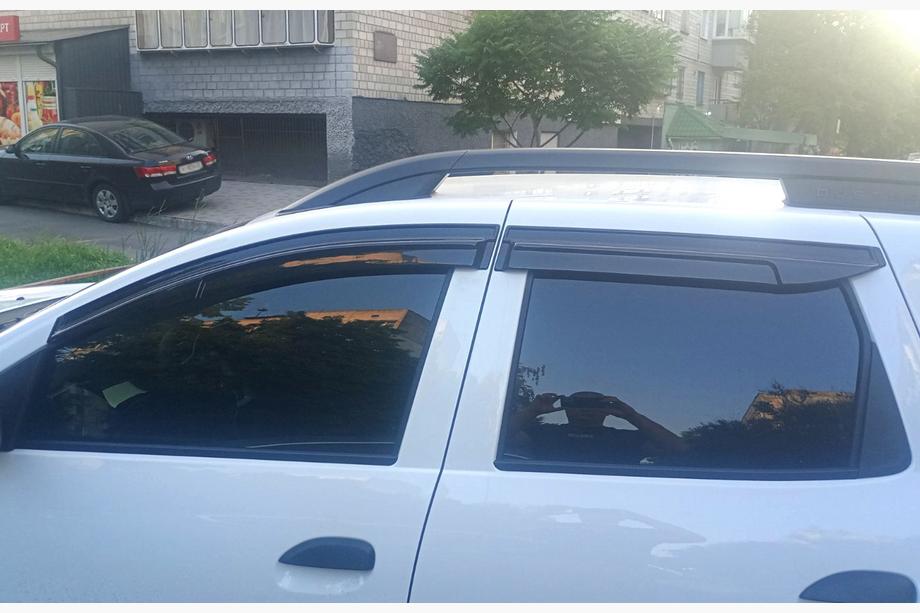 Dacia Duster 2018-2024 Deflettori Finestrini (4 pz, EuroCap) Image