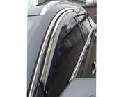 Chery Tiggo 7 2020- Deflettori finestrini con profilo cromato (4 pz, Niken) foto 7
