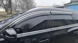 Chery Tiggo 7 2020- Deflettori finestrini con profilo cromato (4 pz, Niken) foto 2