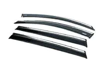 Chery Tiggo 7 2020- Deflettori finestrini con profilo cromato (4 pz, Niken) foto 3