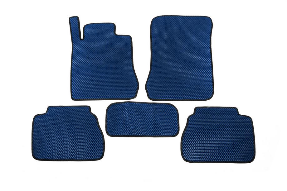 Mercedes E-class W210 1995-2002 Tappetini EVA (Blu) Image
