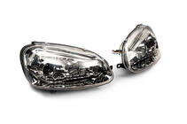 Volkswagen Golf 5 2003-2009 Fari anteriori con luci LED Silver (2 pz) foto 3