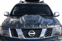 Nissan Navara 2006-2015 Copertura cofano (ABS) foto 2