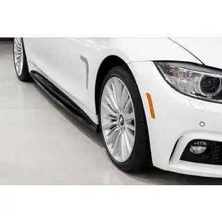 Pedane Laterali EuroCap (nero) BMW 4 Series F32/F33/F36 2012-2020 foto 1