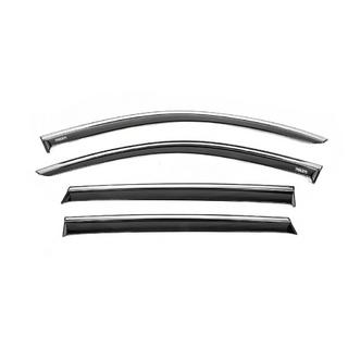 Deflettori finestrini con profilo cromato (4 pz, Niken) Kia Sorento IV MQ4 2020- foto 1
