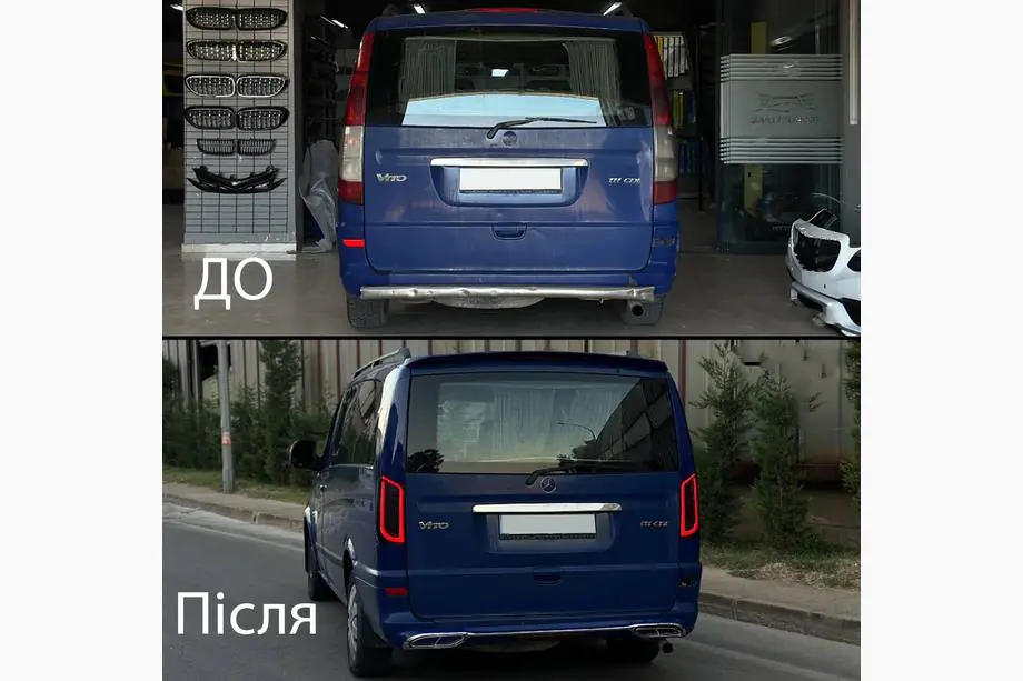 Mercedes Vito W639 2004-2014 Kit restyling per W447 Maybach Foto 2
