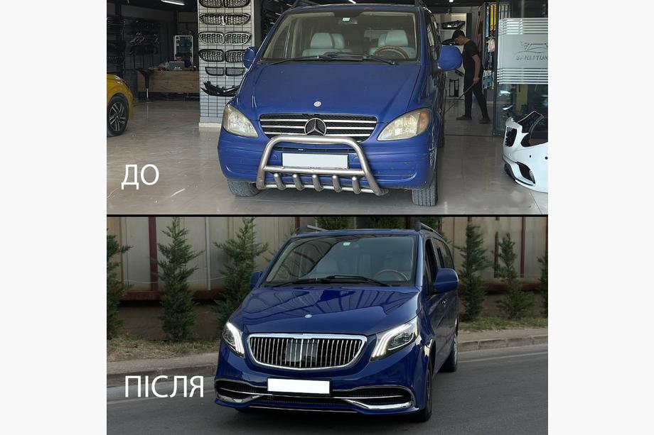 Mercedes Viano 2004-2014 Kit restyling per W447 Maybach Foto 1