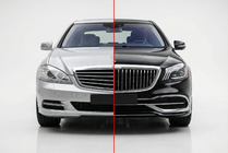Mercedes S-class W221 2005-2013 Kit restyling per X222 Maybach S600 foto 1