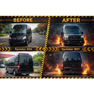 Kit restyling per W907 foto 1