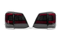Toyota Land Cruiser 200 2007-2021 Fanali Posteriori 2008-2015 (Sequential Red) foto 5