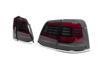 Toyota Land Cruiser 200 2007-2021 Fanali Posteriori 2008-2015 (Sequential Red) foto 4