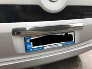 Peugeot Bipper 2008-2017 Modanatura cromata sopra la targa (acciaio inox) Carmos - Acciaio Inox Turco foto 5