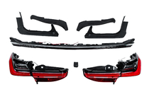 BMW 7 Series F01/F02 2008-2015 Kit restyling per G12 M760 (con sostituzione del cofano bagagliaio e dei parafanghi posteriori) foto 65