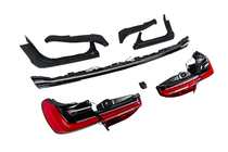 BMW 7 Series F01/F02 2008-2015 Kit restyling per G12 M760 (con sostituzione del cofano bagagliaio e dei parafanghi posteriori) foto 67
