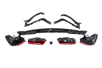 BMW 7 Series F01/F02 2008-2015 Kit restyling per G12 M760 (con sostituzione del cofano bagagliaio e dei parafanghi posteriori) foto 69
