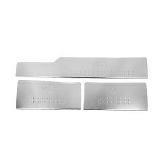 Battitacco interni acciaio inox Carmos V3 (3 pz) foto 1