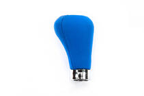 BMW 5 Series E34 1988-1995 Pomello cambio OEM (similpelle, blu liscio) foto 2