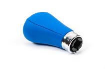BMW 5 Series E34 1988-1995 Pomello cambio OEM (similpelle, blu liscio) foto 4