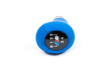 BMW 5 Series E34 1988-1995 Pomello cambio OEM (similpelle, blu liscio) foto 5